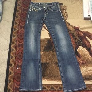 24X34 ROCK&ROLL DENIM riding jean
